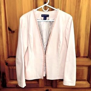 Russell Kemp Pink Leather Jacket